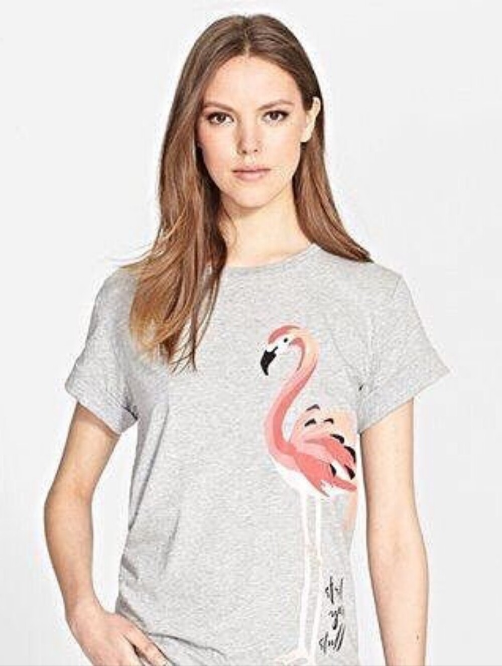 Kate Spade “Strut Your Stuff” Flamingo Tee Shirt